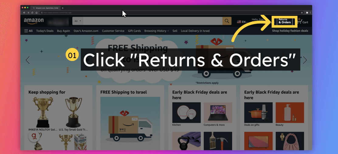 How to track an Amazon package